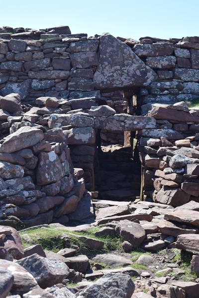Broch entrance